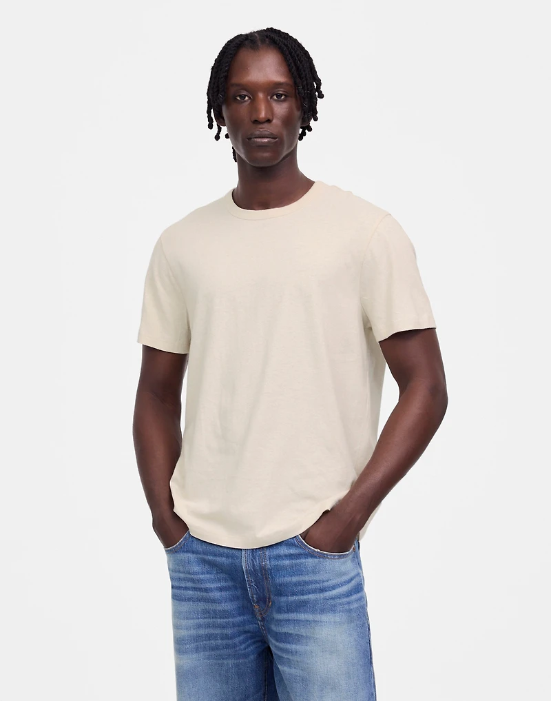 Allday Tee Cotton-Linen Blend | Madewell
