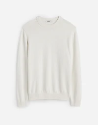 Crewneck Sweater Lightweight Cotton-Linen Blend | Madewell
