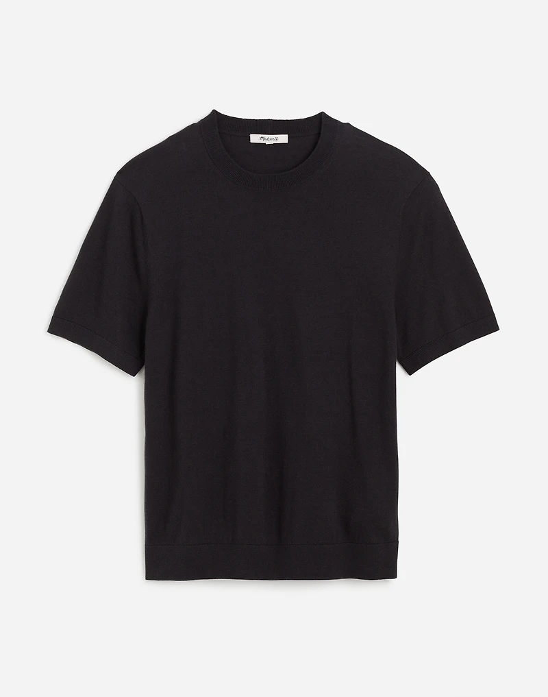 Cotton Crewneck Sweater Tee | Madewell