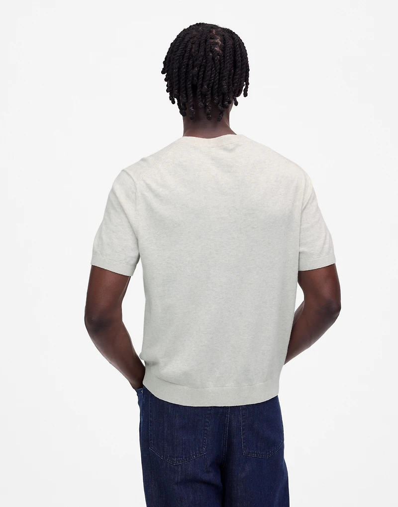 Cotton Crewneck Sweater Tee | Madewell