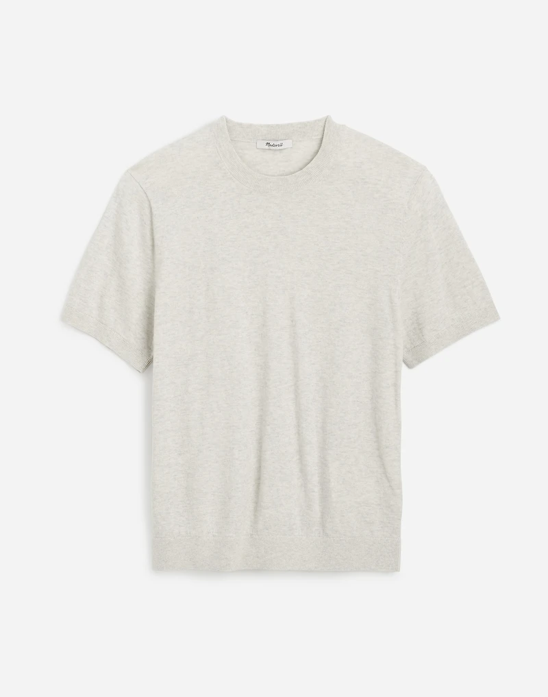 Cotton Crewneck Sweater Tee | Madewell