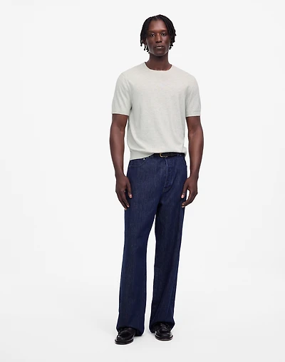 Cotton Crewneck Sweater Tee | Madewell