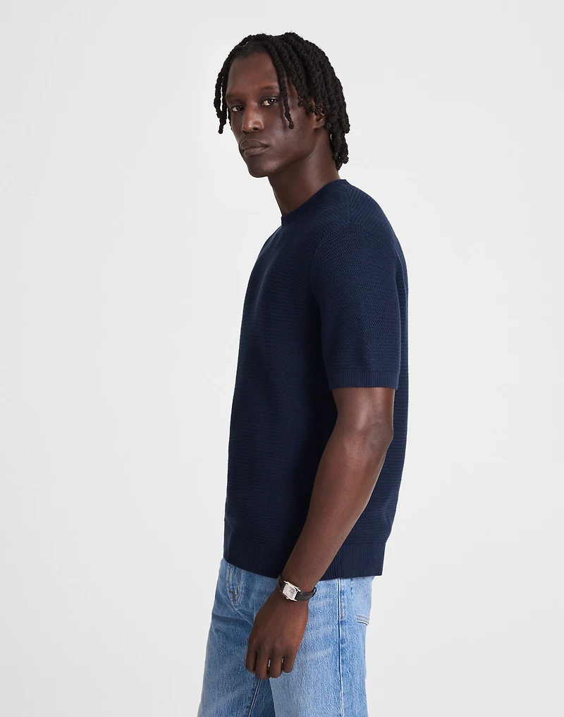 Zig-Zag Stitch Sweater Tee | Madewell