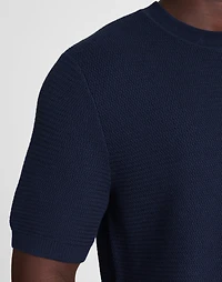 Zig-Zag Stitch Sweater Tee | Madewell