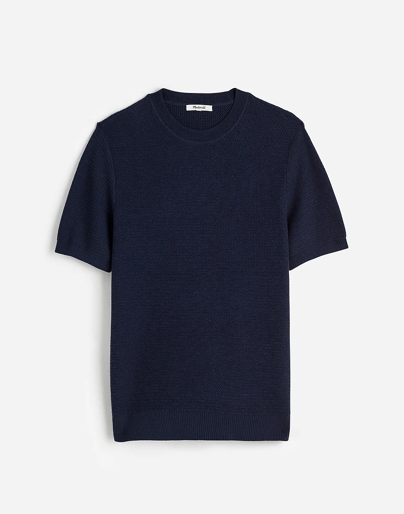 Zig-Zag Stitch Sweater Tee | Madewell