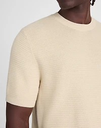 Zig-Zag Stitch Sweater Tee | Madewell