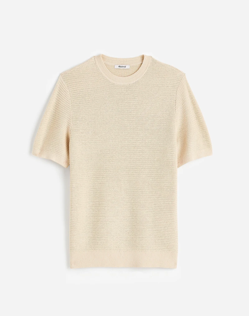 Zig-Zag Stitch Sweater Tee | Madewell