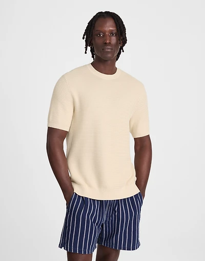 Zig-Zag Stitch Sweater Tee | Madewell