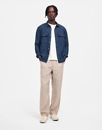 Work Shirt Cotton-Linen Blend