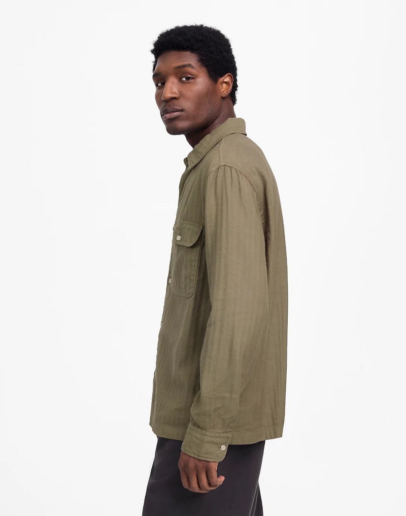 Work Shirt Cotton-Linen Blend | Madewell