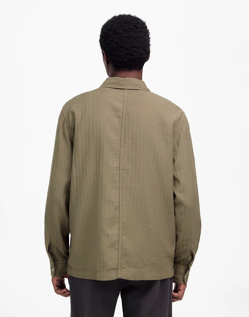 Work Shirt Cotton-Linen Blend | Madewell