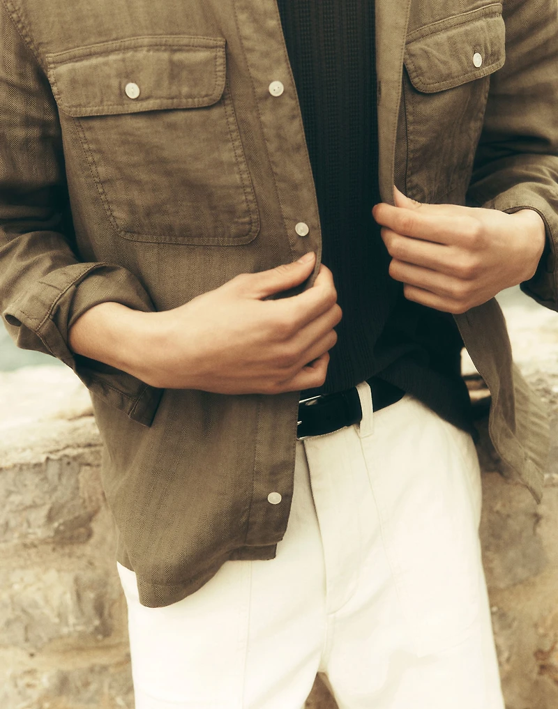 Work Shirt Cotton-Linen Blend | Madewell