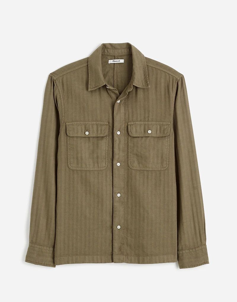 Work Shirt Cotton-Linen Blend | Madewell