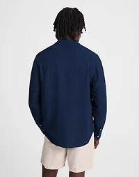 Indigo-Dyed Button-Up Shirt | Madewell