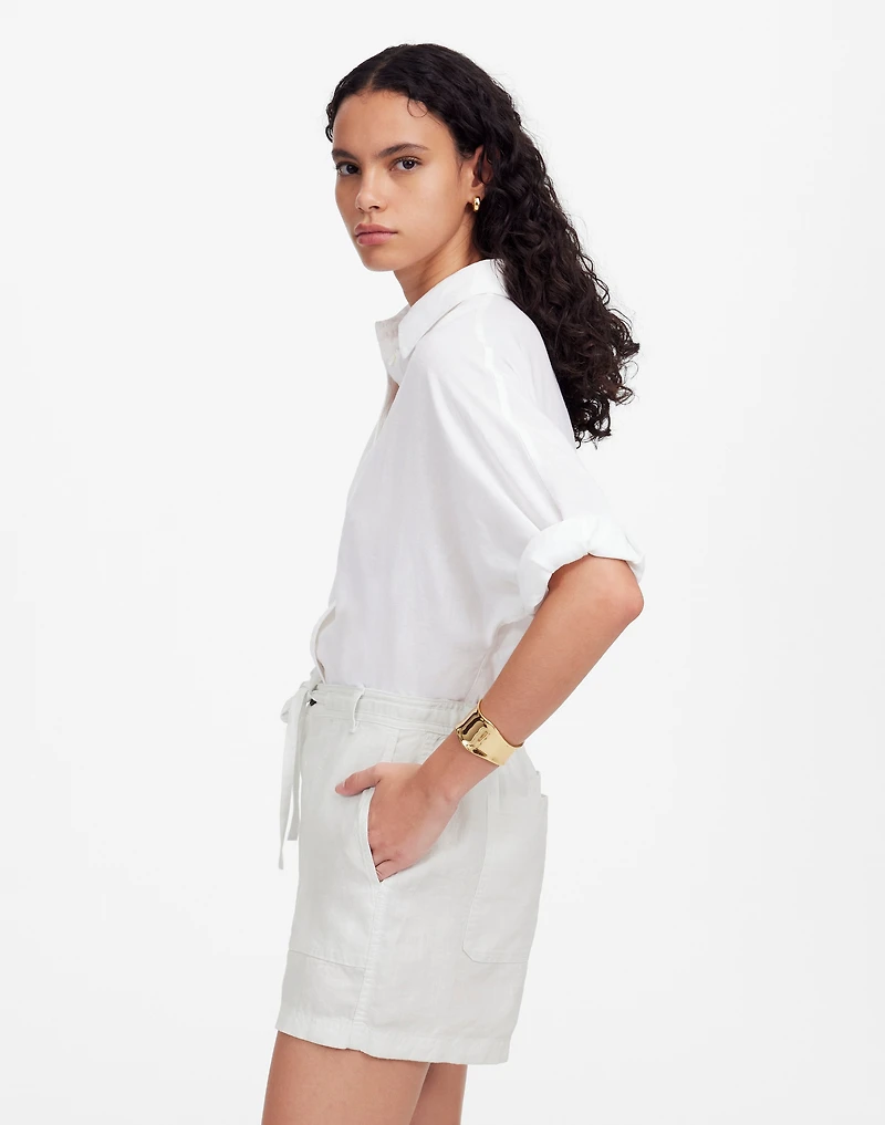 Pull-On Drawstring Shorts