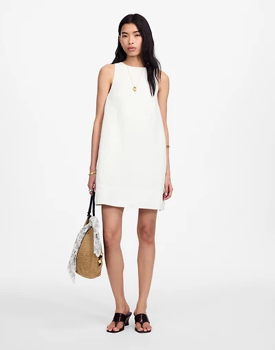 Mini Shift Dress in Linen | Madewell