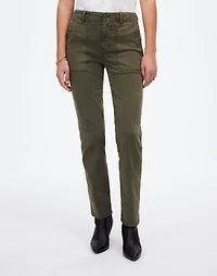 The Slim Straight Utility Pant Garment Dye | Madewell