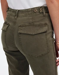 The Slim Straight Utility Pant in Garment Dye | Madewell