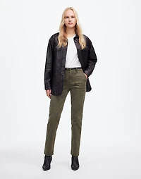 The Slim Straight Utility Pant in Garment Dye | Madewell