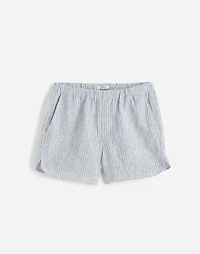 Curved Hem Pull-On Shorts 100% Linen | Madewell