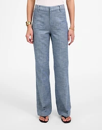 Straight-Flare Trouser Pants Cotton Blend | Madewell