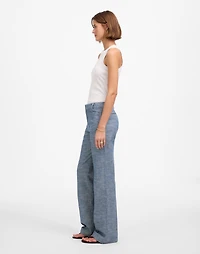 Straight-Flare Trouser Pants Cotton Blend | Madewell