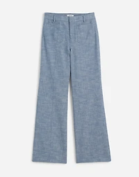 Straight-Flare Trouser Pants Cotton Blend | Madewell