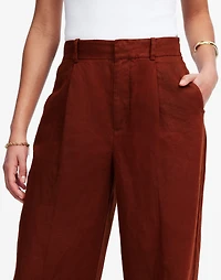 Slouchy Straight Pants 100% Linen | Madewell