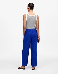 Pull-On Barrel Pants 100% Linen | Madewell
