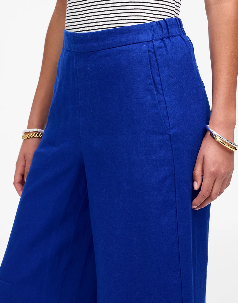 Pull-On Barrel Pants 100% Linen | Madewell