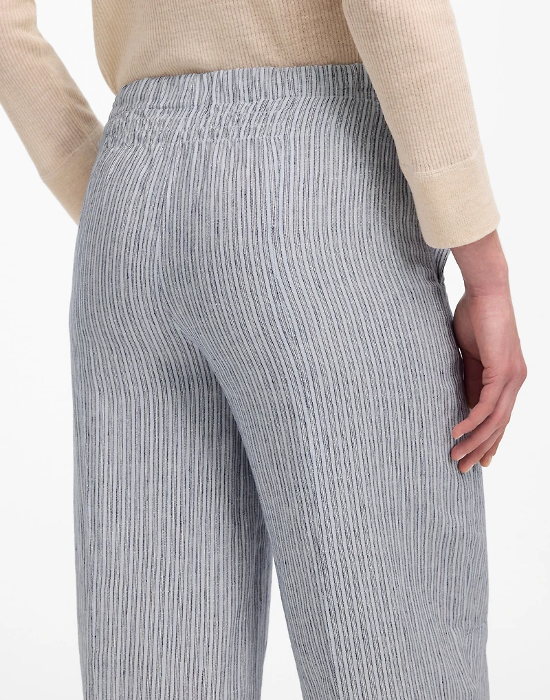 Pull-On Barrel Pants 100% Linen | Madewell