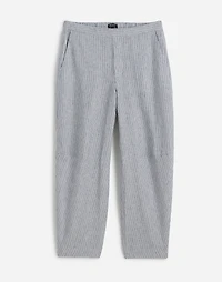Pull-On Barrel Pants 100% Linen | Madewell