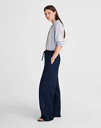 Raw-Edge Drawstring Pant | Madewell