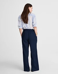 Raw-Edge Drawstring Pant | Madewell