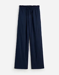 Raw-Edge Drawstring Pant | Madewell