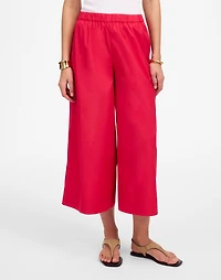 Pull-On Culottes in Cotton Poplin | Madewell