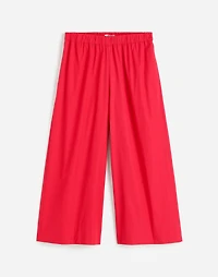 Pull-On Culottes in Cotton Poplin | Madewell