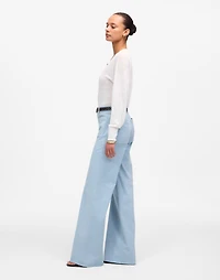 The Emmett Wide-Leg Pant: Patch Pocket Edition | Madewell