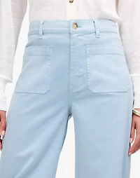 The Emmett Wide-Leg Pant: Patch Pocket Edition | Madewell