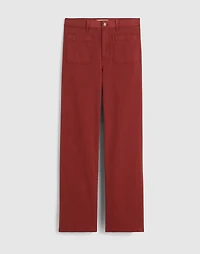 The Emmett Wide-Leg Pant: Patch Pocket Edition | Madewell