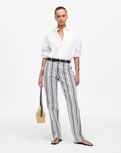 The Dean Easy Straight Pant | Madewell