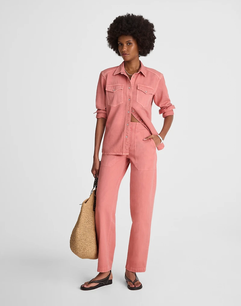Tapered-Leg Utility Pants | Madewell