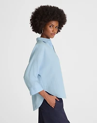 Cotton Double-Gauze Oversized Shirt | Madewell