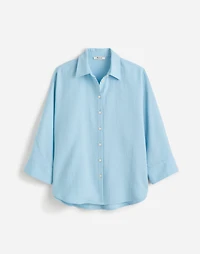 Cotton Double-Gauze Oversized Shirt | Madewell
