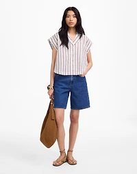 Resort-Collar Shirt Linen-Cotton | Madewell