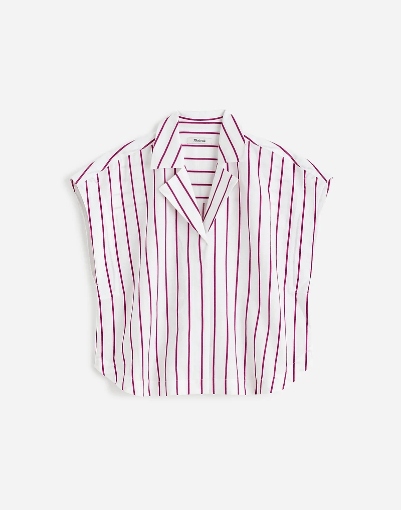 Resort-Collar Shirt Linen-Cotton | Madewell