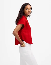 Resort-Collar Shirt 100% Linen | Madewell