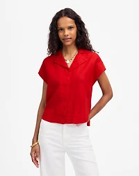 Resort-Collar Shirt 100% Linen | Madewell