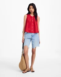 Button-Front Tank | Madewell
