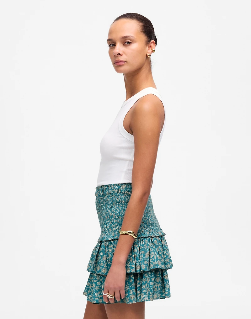 Tiered Mini Skirt | Madewell